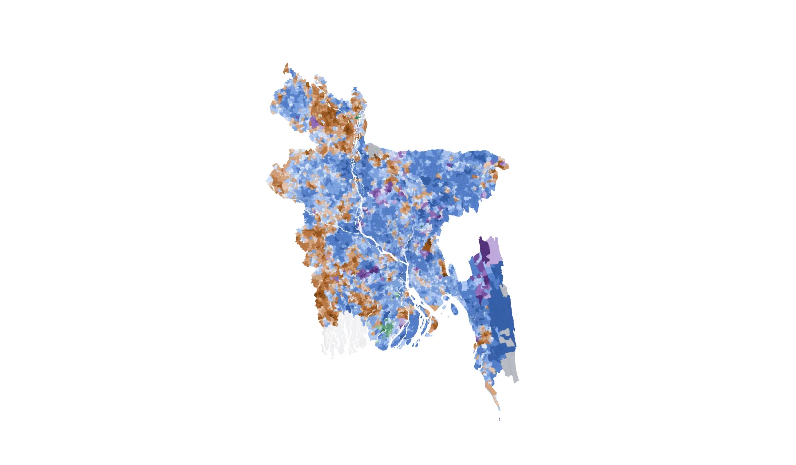 Bangladesh National Election 2026 map thumbnail